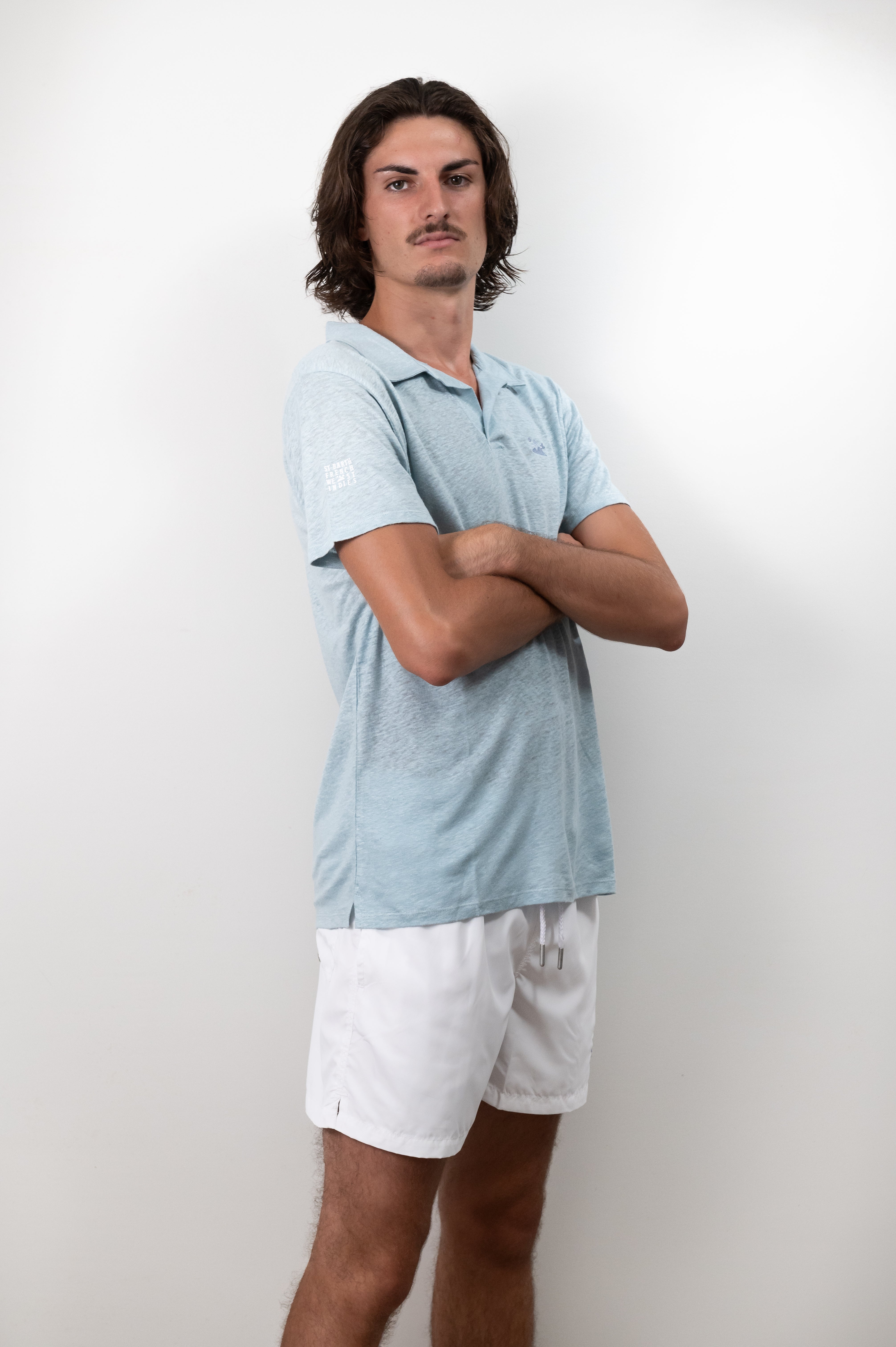 LINEN POLO