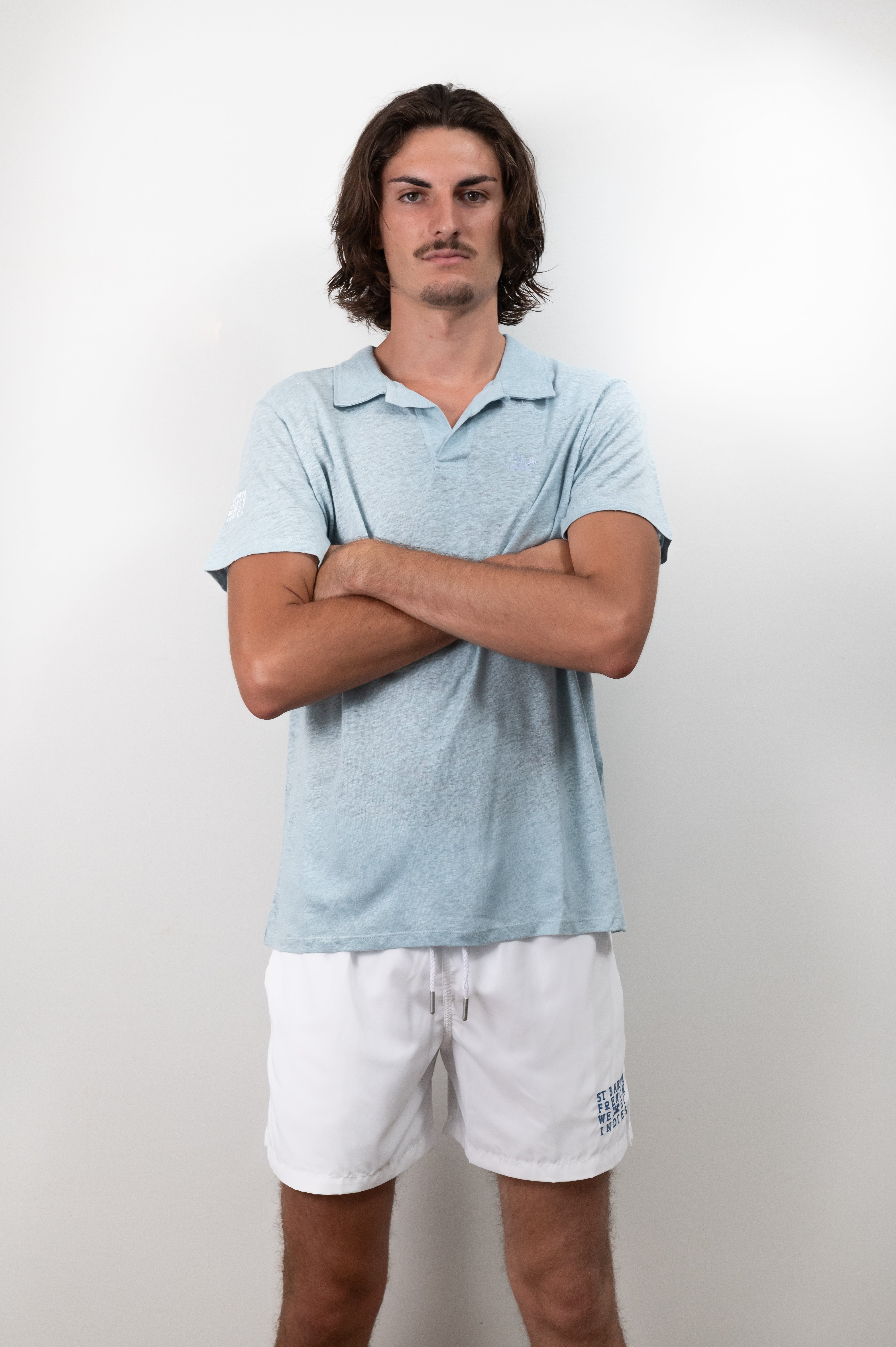 LINEN POLO