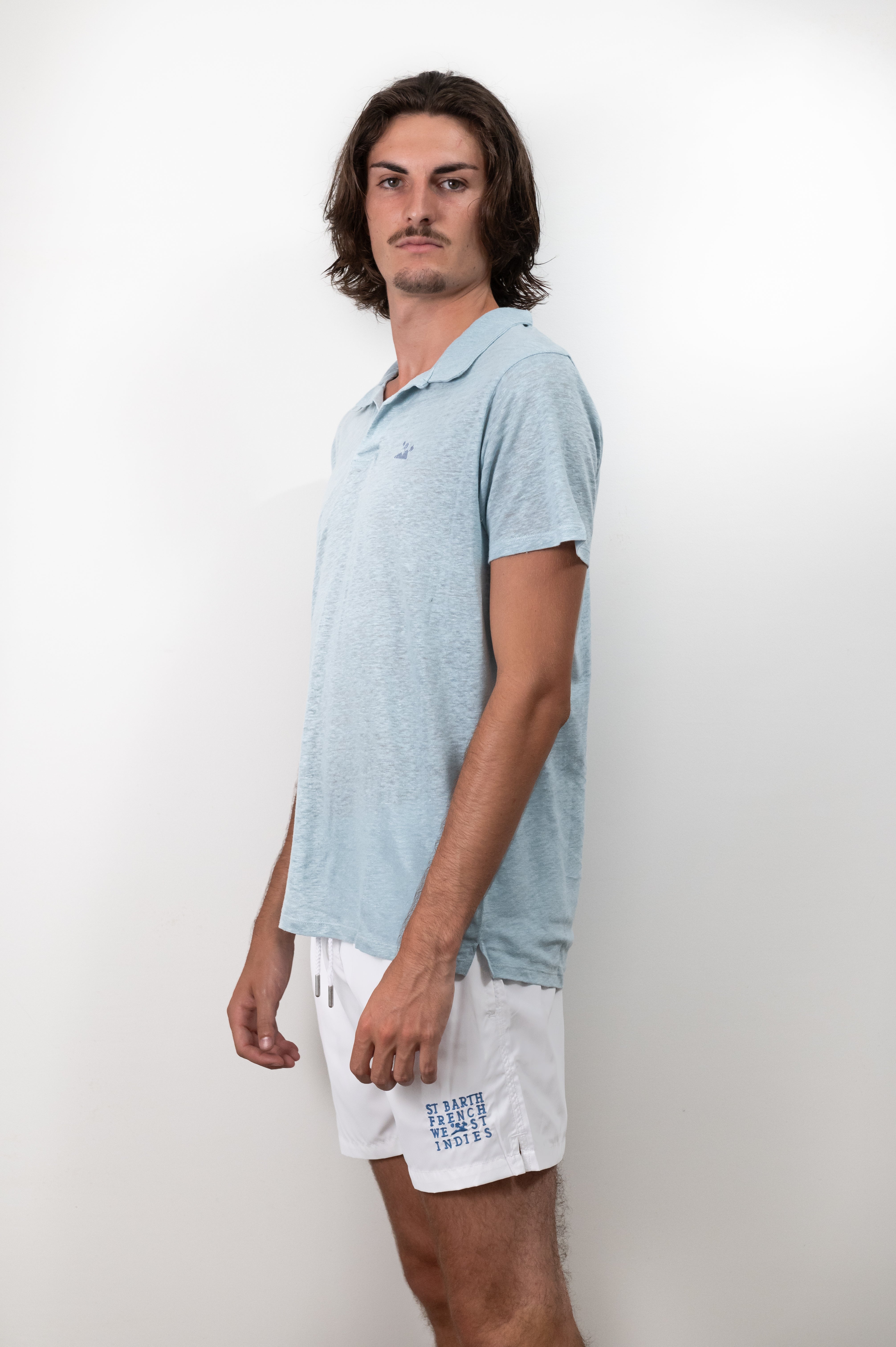 LINEN POLO